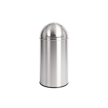 Bolero RVS afvalemmer 40 Liter.