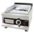 Professionele gasbakplaat met gladde chromen bakplaat 400 mm.