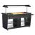 Buffalo warmhoud buffet bar zwart 4 x GN 1/1.