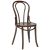 Bistrostoelen buighouten walnootkleur 2 stuks.
