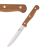 Olympia steakmessen met ronde punt hout