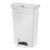 Rubbermaid Slim Jim Front Step pedaalemmers 50 Liter wit