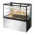 Deli koelvitrine met schuifdeuren voor horeca.