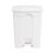 Jantex afvalemmer wit 65L