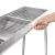 Houtskool barbecue 1 meter breed.