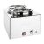 Bain marie met 2 x 5,2 liter pannen.