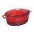 Vogue ovale braadpan rood 6L