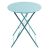 Opklapbare-stalen-tafel-turquoise.