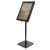 Securit LED info display zwart