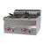 Gastro M 600 elektrische friteuse 2x 10L 60/60 FRE