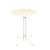 Monaco witte statafel 80 cm voor horeca.