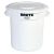 Rubbermaid Brute ronde afval containers wit 37