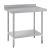 goedkope werktafel 90 x 60 x 90 cm met opstand.