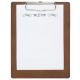 Olympia houten menu klembord A5