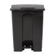 Jantex afvalemmer zwart 65L