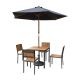 acacia houten tafel vierkant 80 cm