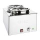 Bain marie met 2 x 5,2 liter pannen.