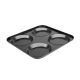 Vogue koolstofstalen anti-kleef Yorkshire pudding vorm