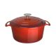 Vogue ronde braadpan rood 3
