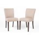 restaurant stoel beige 2 stuks.