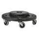 Rubbermaid Brute wielbasis.