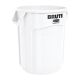 Rubbermaid Brute ronde container wit 75