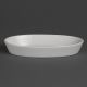Olympia Whiteware ovale ovenschalen 19,5 cm.