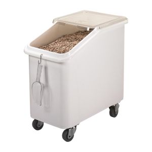 Cambro mobiele ingrediëntenbak wit 102L